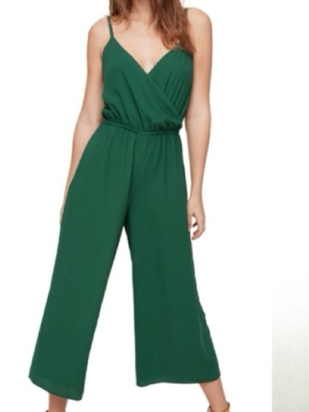 Aritzia Wilfred Green Melodie Jumpsuit